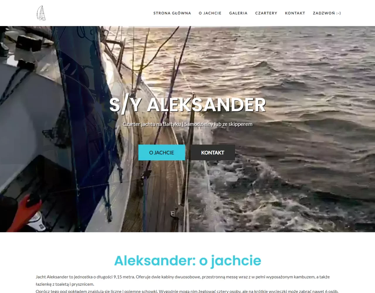 S/Y Aleksander, Bałtyk Czarter - baltyk-czarter.pl