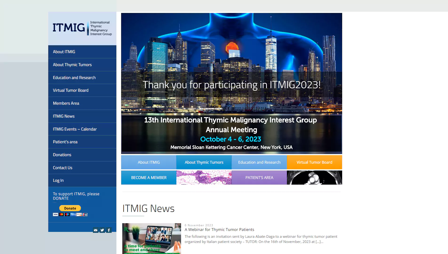 ITMIG: International Thymic Malignancy Interest Group