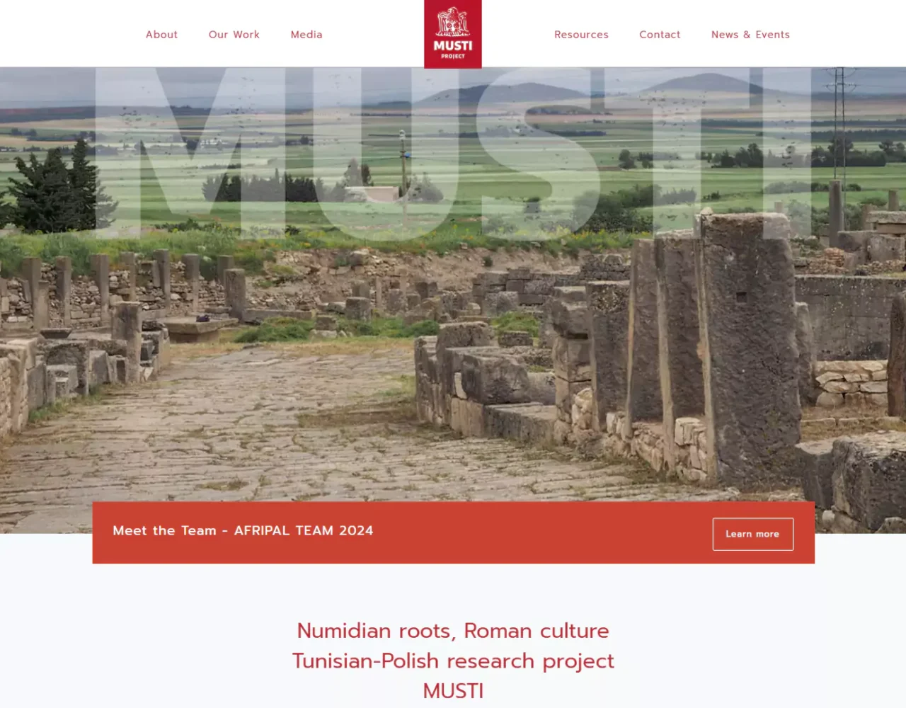 AFRIPAL: Musti Project