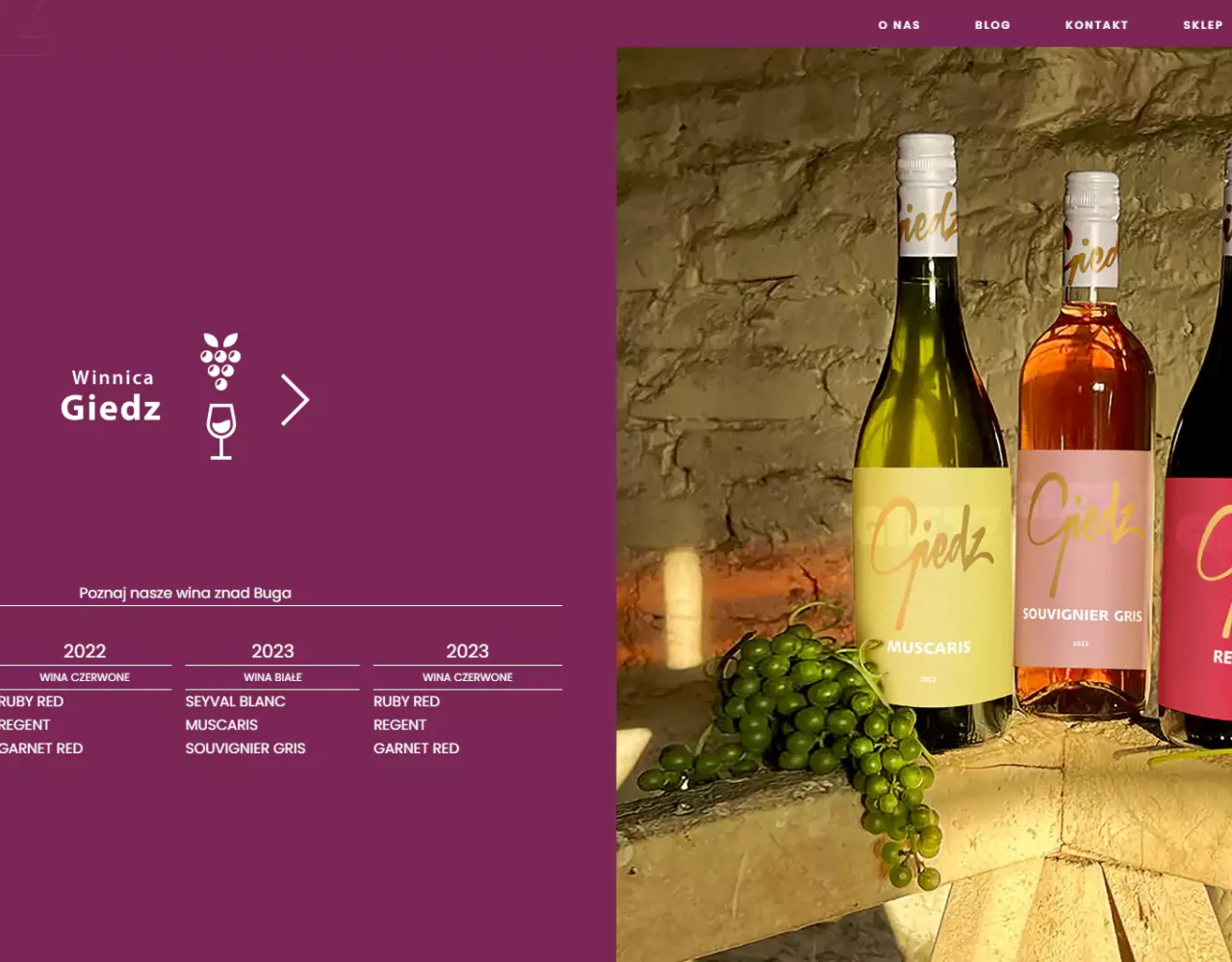 WordPress: Winnica Giedz/The Giedz Vineyard